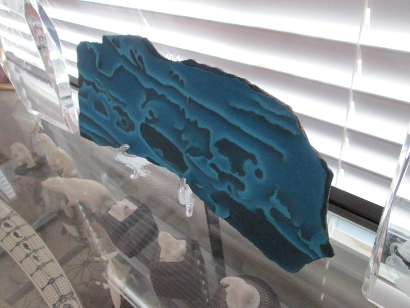 Flagstone Abstract Art - California Wave